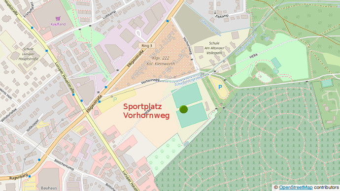 Sportplatz Vorhornweg