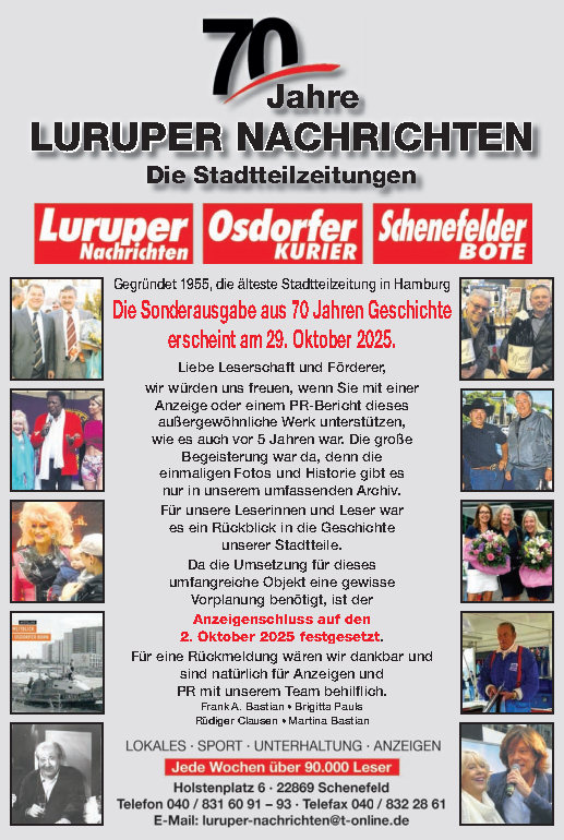 Vorschau 70 Jahre LuNa